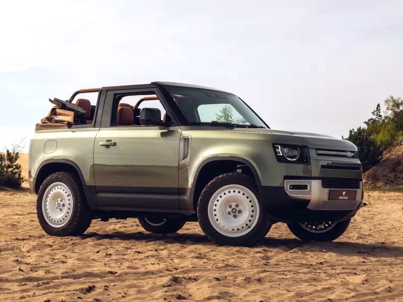 Land Rover Defender стали превращать в кабриолеты