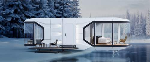Капсульные дома для круглогодичного проживания