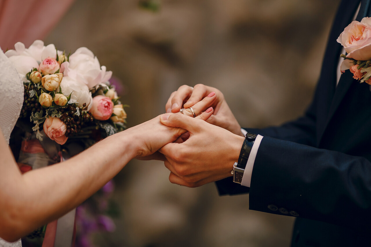 В России впервые состоялась свадьба с использованием биометрии