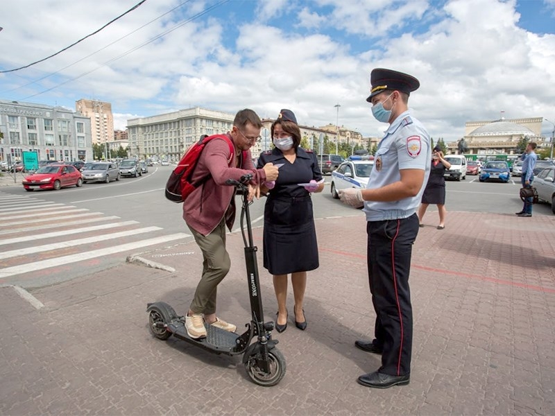 ГИБДД Москвы устроит облаву на владельцев электросамокатов