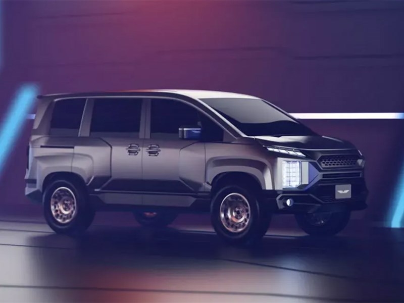 Представлен тюнингованный Mitsubishi Delica