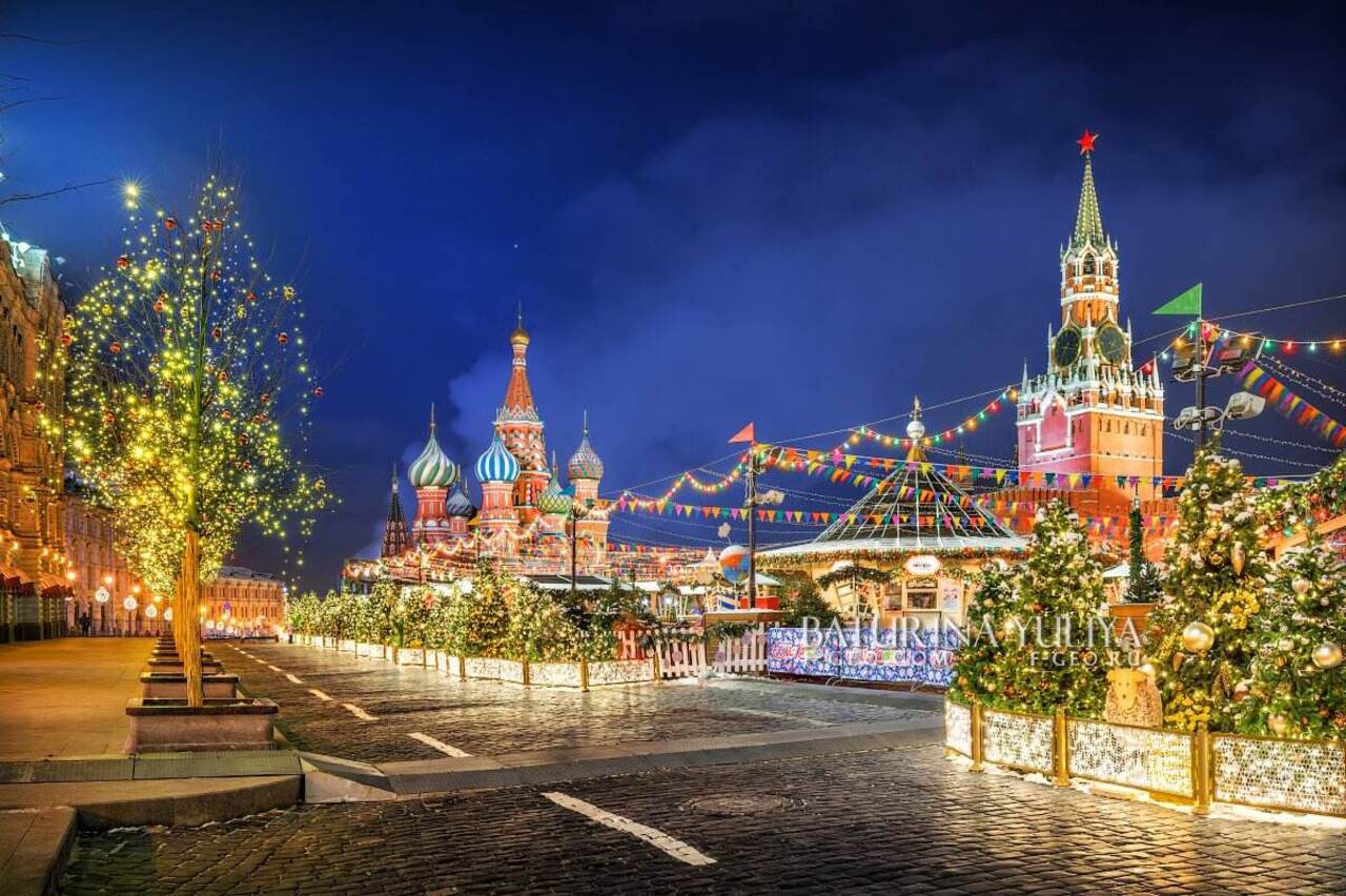 В новогоднюю ночь Красную площадь в Москве закроют для посетителей