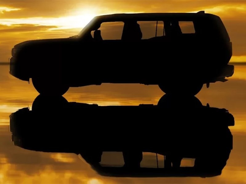 Toyota частично раскрыла экстерьер Land Cruiser Prado
